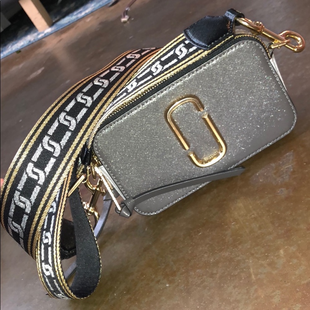 Marc Jacobs snapshot crossbody/Graphite Multi